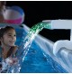 Spruzzino cascata multicolor LED 28090 Intex Piscina rotonda rettangolare